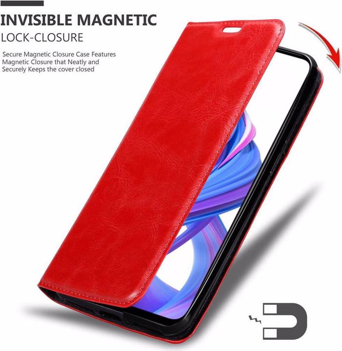 Immagine prodotto Cadorabo Copertina magnetica invisibile del libro (Honor 9X)
