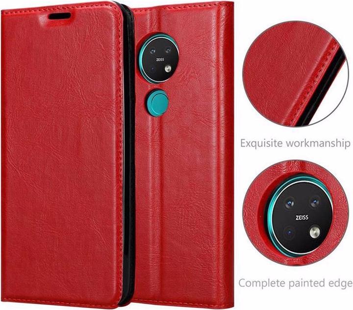 Actual product image Cadorabo Book Invisible Magnet Cover (Nokia 7.2)