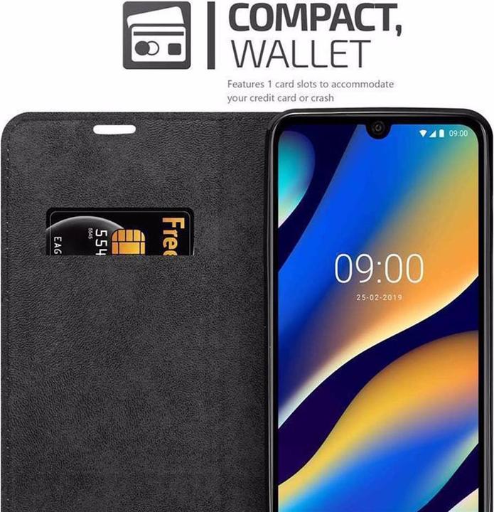Image du produit Cadorabo Book Couverture magnétique invisible (Wiko View 3 Lite)