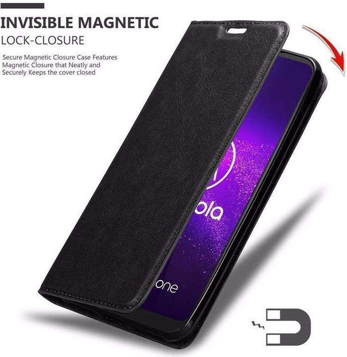 Immagine prodotto Cadorabo Copertina magnetica invisibile del libro (Motorola Moto G8 Plus)