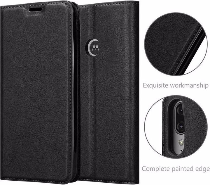 Produktbild Cadorabo Book Invisible Magnet Cover (Motorola Moto E6 Plus)