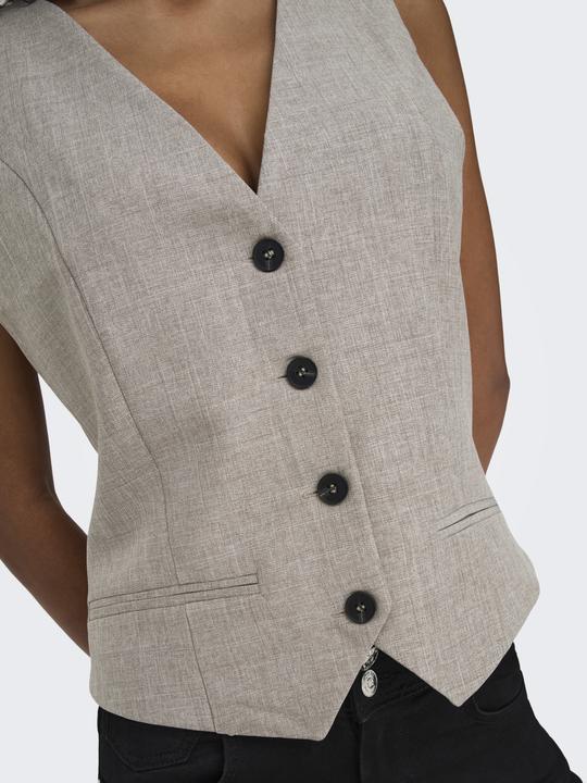 Produktbild Only Onllinda S/L Mel Fit Waistcoat Tlr Noos (34)
