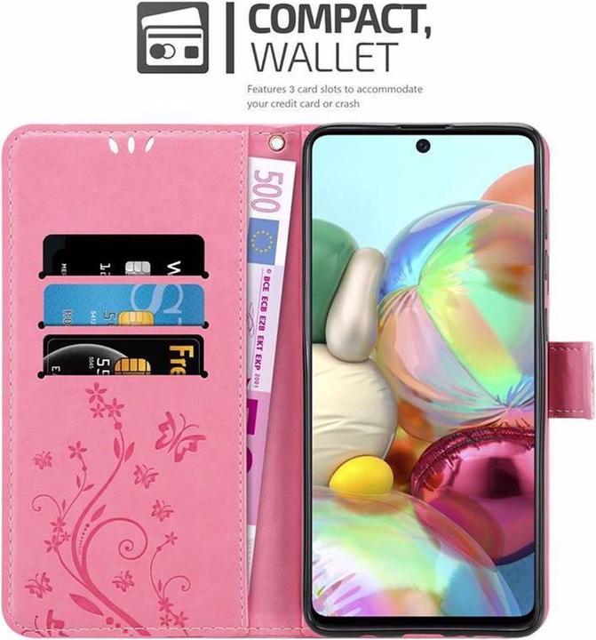 Produktbild Cadorabo Flower Book Cover (Samsung Galaxy A71)