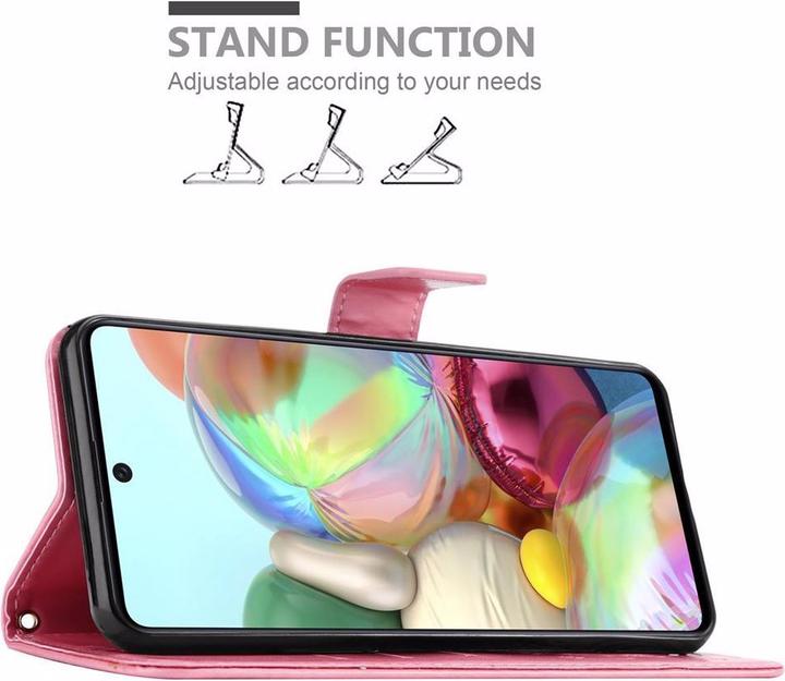 Produktbild Cadorabo Flower Book Cover (Samsung Galaxy A71)