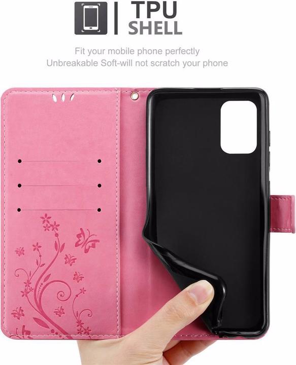 Productafbeelding Cadorabo Bloemen Boekomslag (Samsung Galaxy M40)
