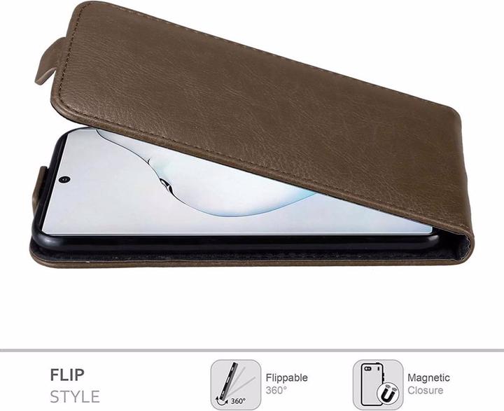 Immagine prodotto Cadorabo Flip come copertura invisibile (Samsung Galaxy Note 10)