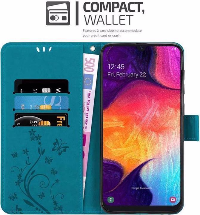 Image du produit Cadorabo Couverture du livre de fleurs (Samsung Galaxy A50)