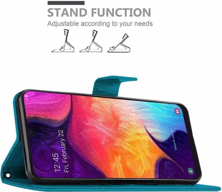 Image du produit Cadorabo Couverture du livre de fleurs (Samsung Galaxy A50)