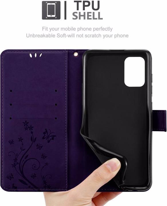 Produktbild Cadorabo Flower Book Cover (Samsung Galaxy A51)
