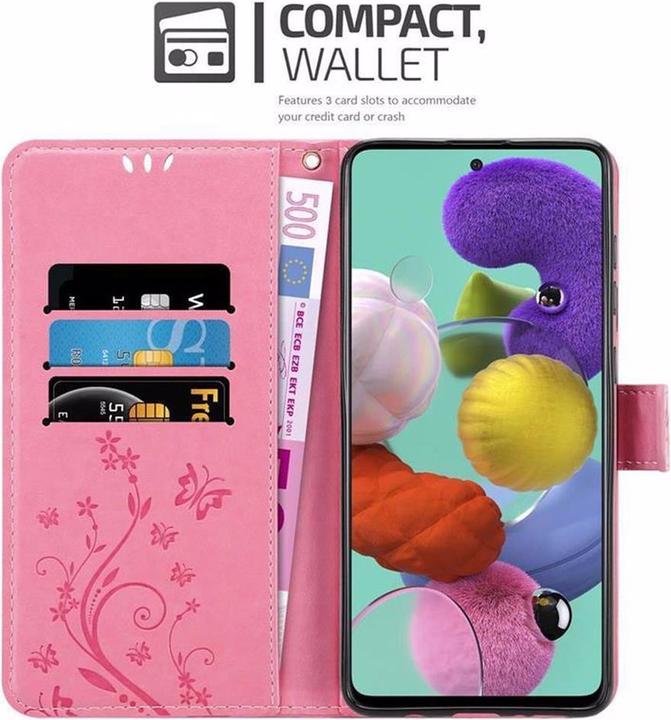 Productafbeelding Cadorabo Bloemen Boekomslag (Samsung Galaxy M40)