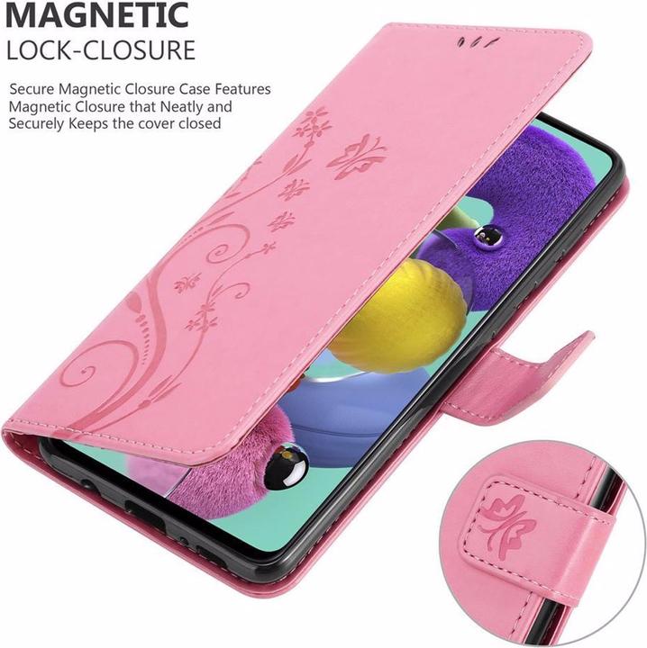 Productafbeelding Cadorabo Bloemen Boekomslag (Samsung Galaxy M40)