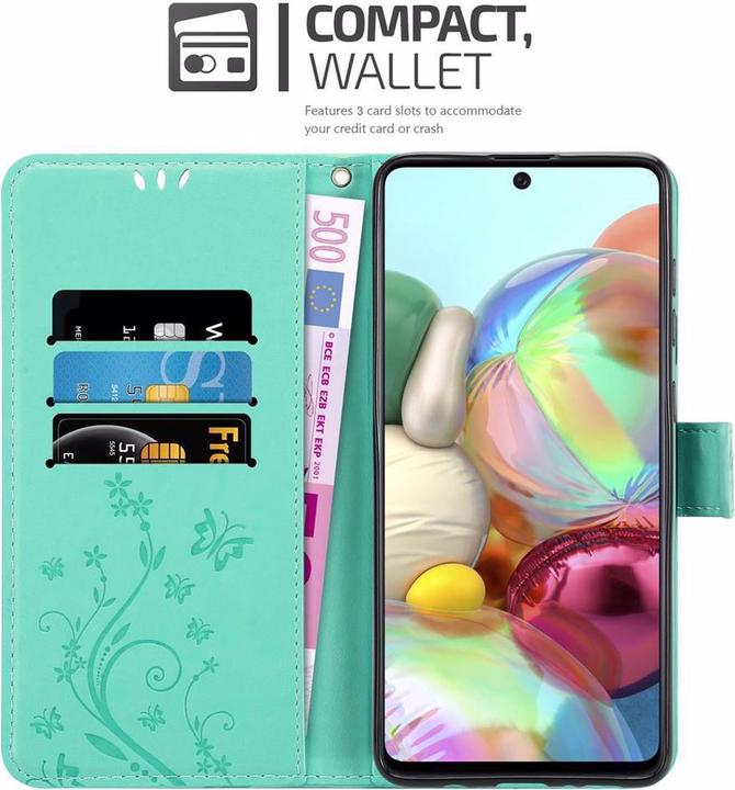 Produktbild Cadorabo Flower Book Cover (Samsung Galaxy A71)