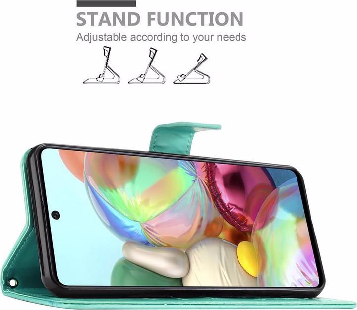 Produktbild Cadorabo Flower Book Cover (Samsung Galaxy A71)
