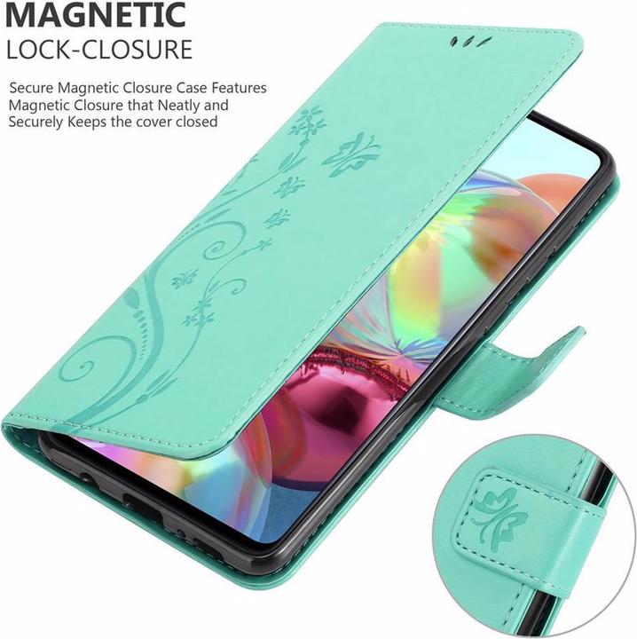 Produktbild Cadorabo Flower Book Cover (Samsung Galaxy A71)
