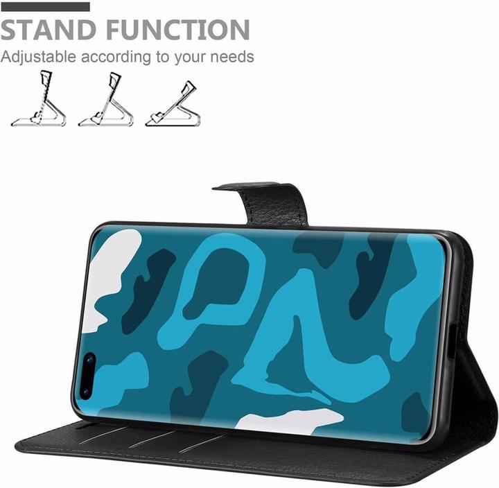 Actual product image Cadorabo Book with stand function cover (Huawei P40)