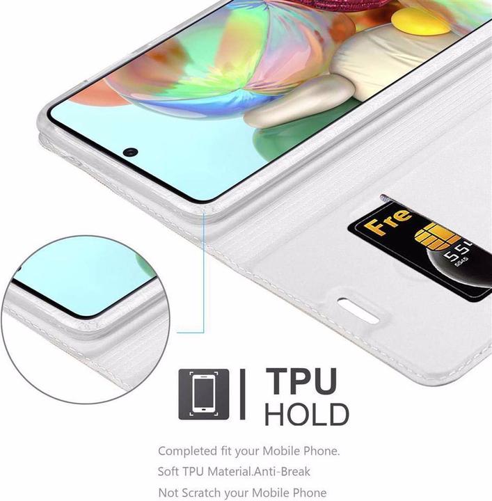 Actual product image Cadorabo Book Classy Style Cover (Samsung Galaxy A71)