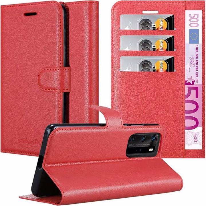 Produktbild Cadorabo Book mit Standfunktion Cover (Huawei P40)