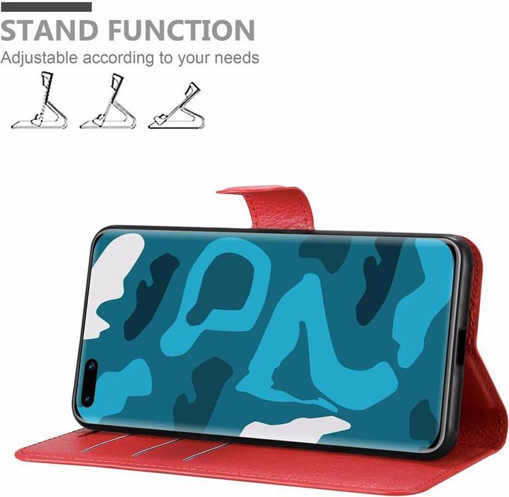 Produktbild Cadorabo Book mit Standfunktion Cover (Huawei P40)