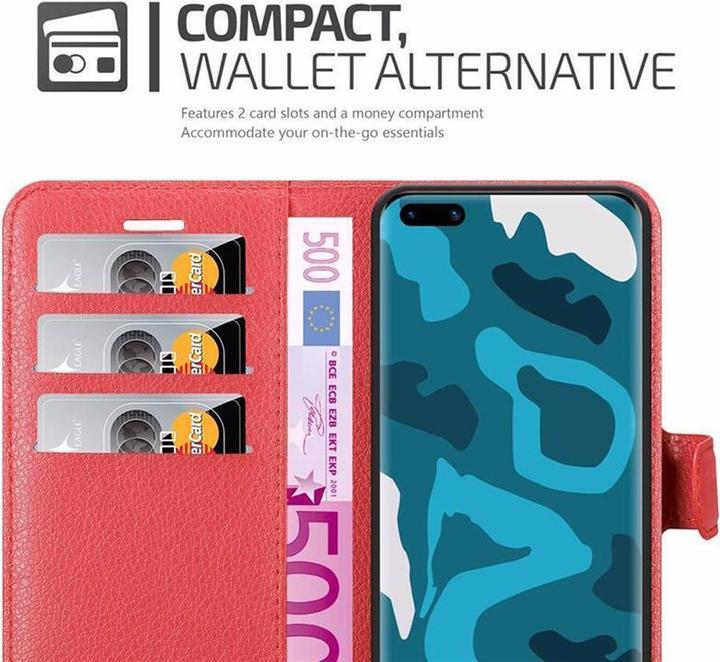 Produktbild Cadorabo Book mit Standfunktion Cover (Huawei P40)