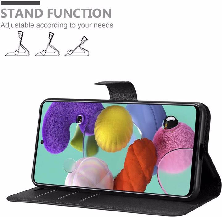 Actual product image Cadorabo Book with stand function cover (Samsung Galaxy A51 5G)