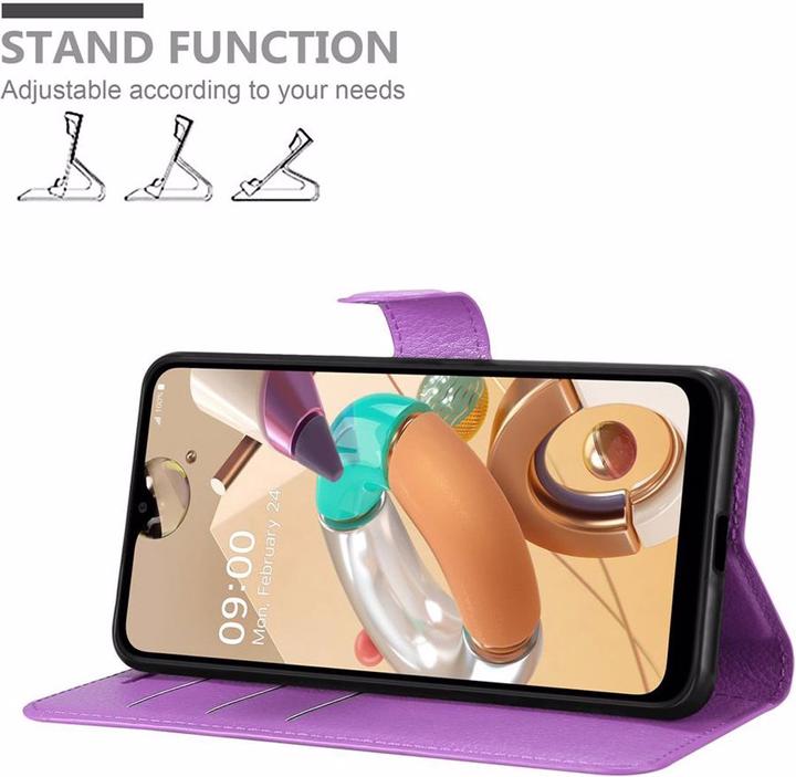 Produktbild Cadorabo Book mit Standfunktion Cover (LG K41s)