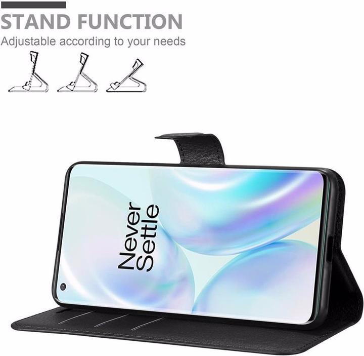 Image du produit Cadorabo Book avec fonction stand Cover (OnePlus 8 Pro)