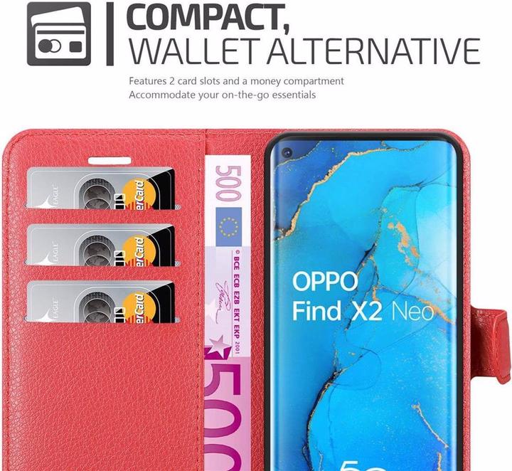 Image du produit Cadorabo Book avec fonction stand Cover (Oppo Find X2 Neo)