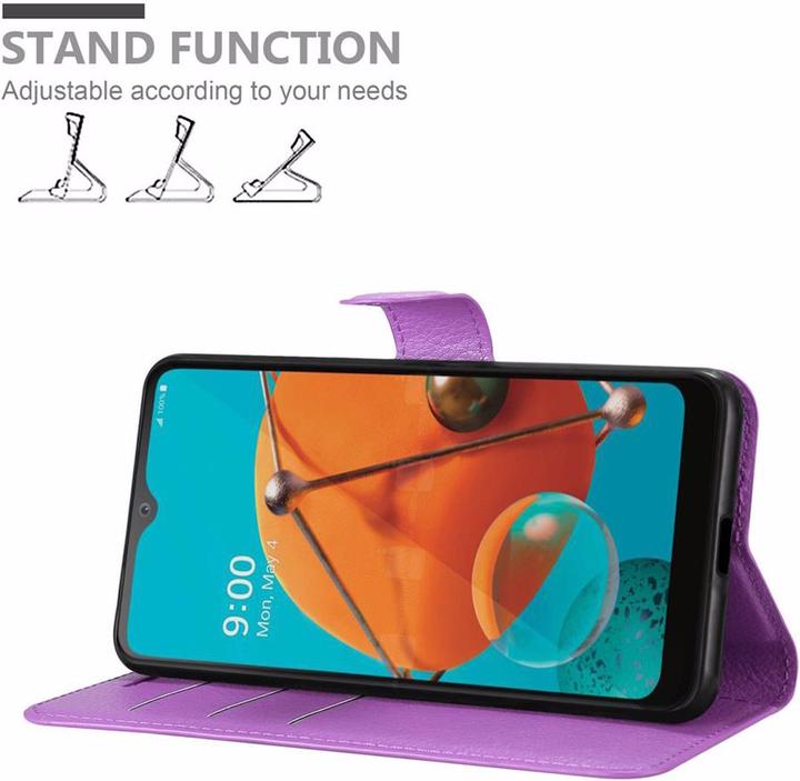 Productafbeelding Cadorabo Boek met kaft met standfunctie (LG KQ51)