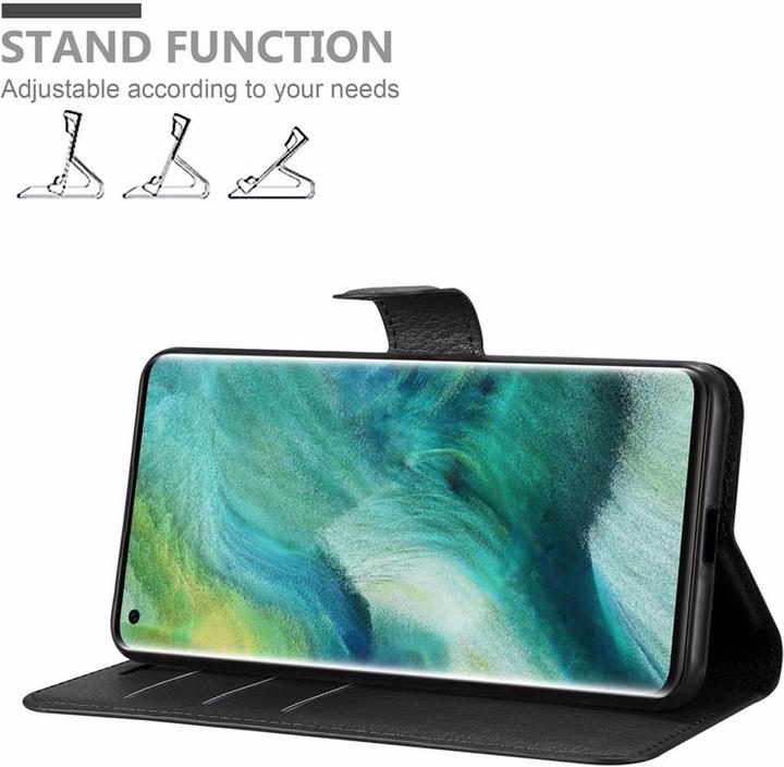Produktbild Cadorabo Book mit Standfunktion Cover (Oppo Find X2 Pro)