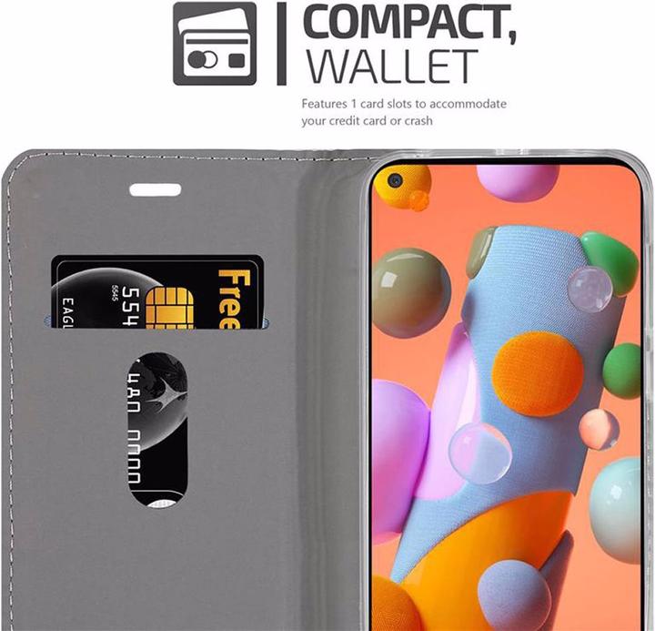 Produktbild Cadorabo Book Jeans Optik Cover (Samsung Galaxy A11)