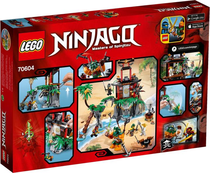Immagine prodotto LEGO Isola della Vedova Nera (70604, LEGO Ninjago)