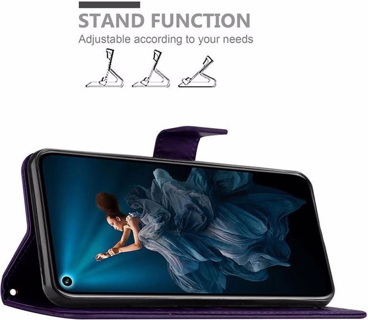 Image du produit Cadorabo Couverture du livre de fleurs (Honor 20 Pro)
