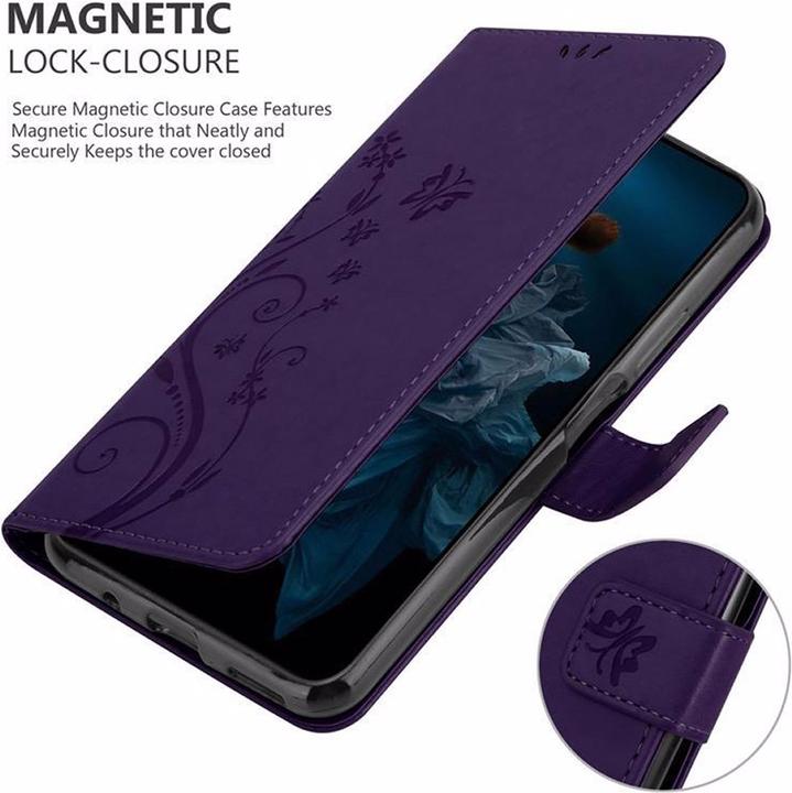 Image du produit Cadorabo Couverture du livre de fleurs (Honor 20 Pro)