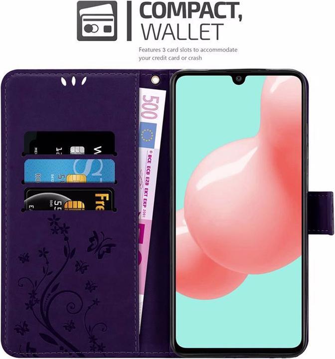 Produktbild Cadorabo Flower Book Cover (Samsung Galaxy A41)