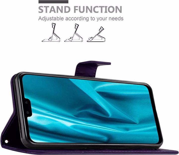 Produktbild Cadorabo Flower Book Cover (Huawei Y9 (2019))