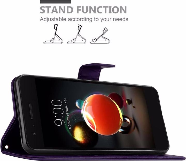 Productafbeelding Cadorabo Bloemen Boekomslag (LG K8)