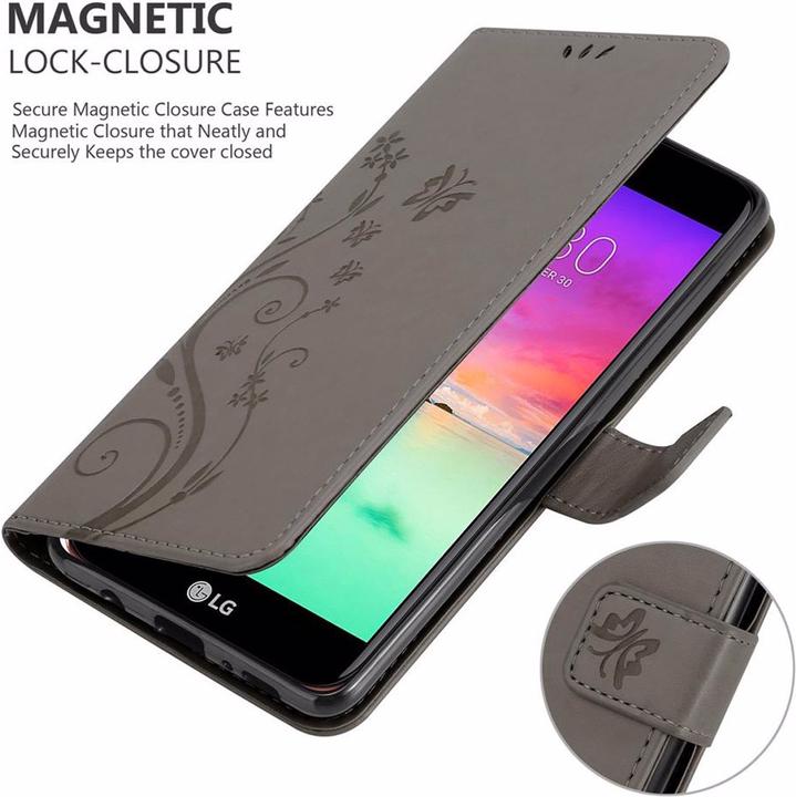 Productafbeelding Cadorabo Bloemen Boekomslag (LG K10)