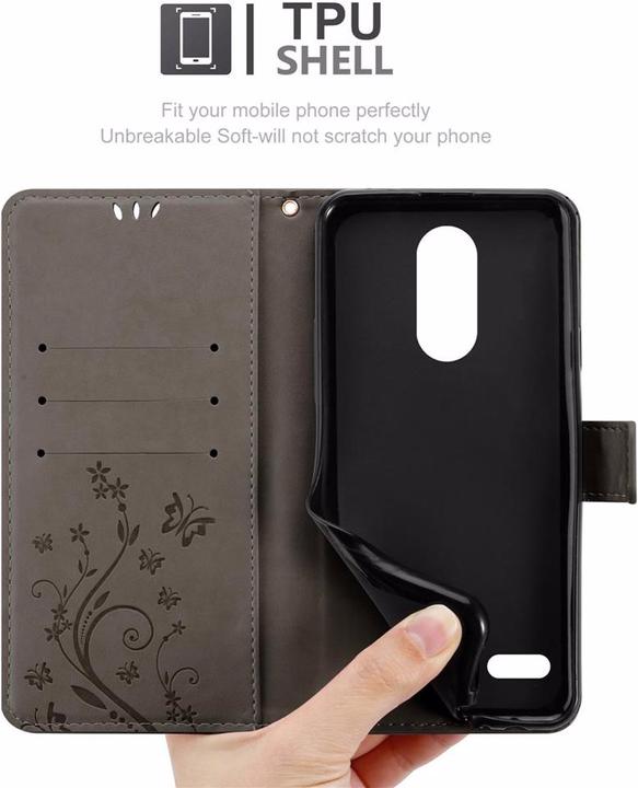 Productafbeelding Cadorabo Bloemen Boekomslag (LG K10)