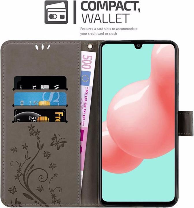 Productafbeelding Cadorabo Bloemen Boekomslag (Samsung Galaxy A41)