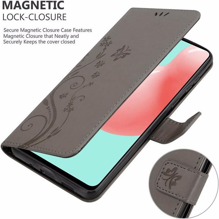 Productafbeelding Cadorabo Bloemen Boekomslag (Samsung Galaxy A41)