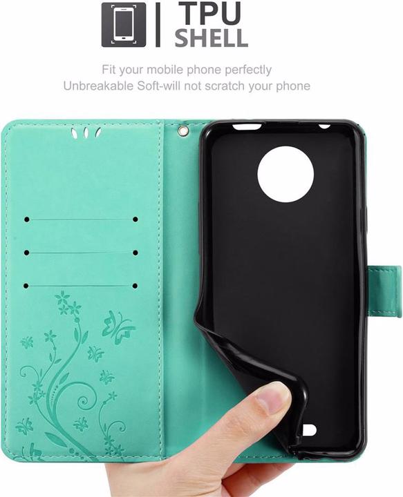 Image du produit Cadorabo Couverture du livre de fleurs (Motorola Moto C)