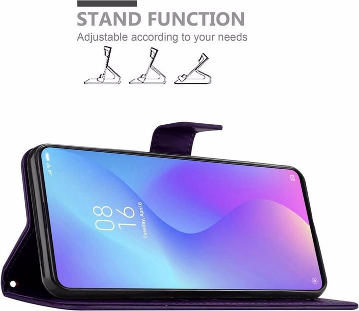 Productafbeelding Cadorabo Bloemen Boekomslag (Xiaomi Redmi K20)