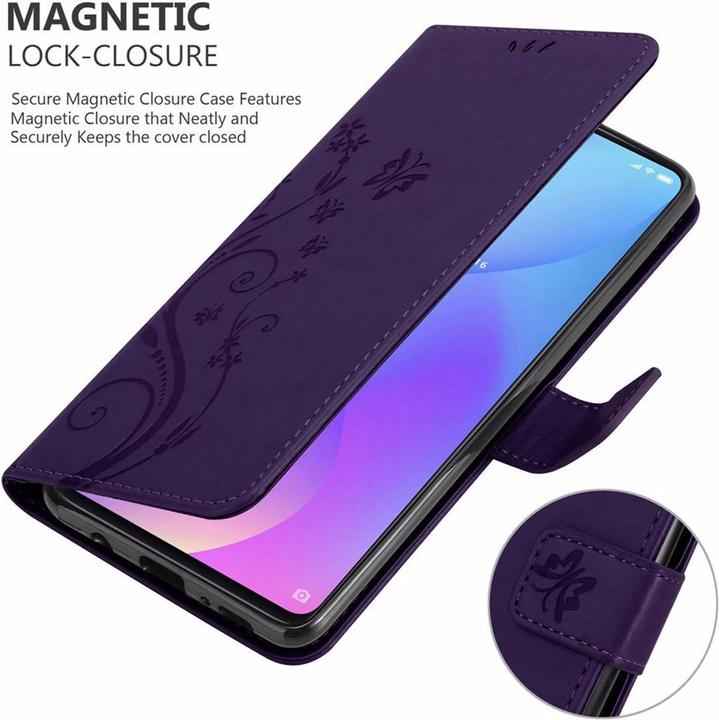 Productafbeelding Cadorabo Bloemen Boekomslag (Xiaomi Redmi K20)