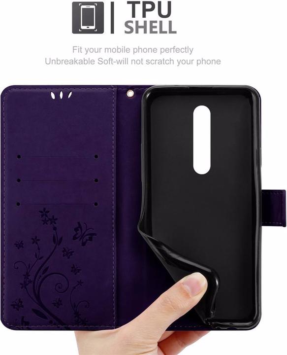 Productafbeelding Cadorabo Bloemen Boekomslag (Xiaomi Redmi K20)