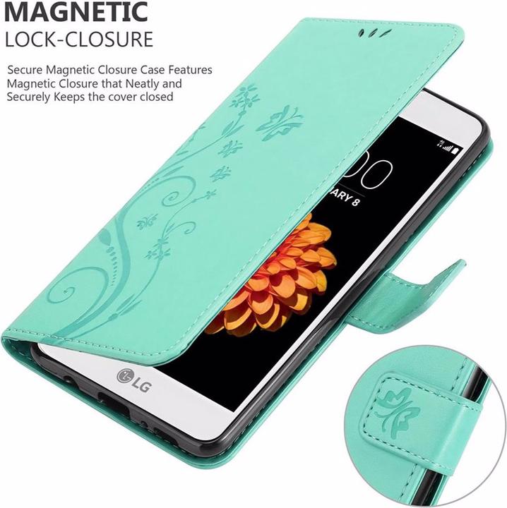 Produktbild Cadorabo Flower Book Cover (LG K7)