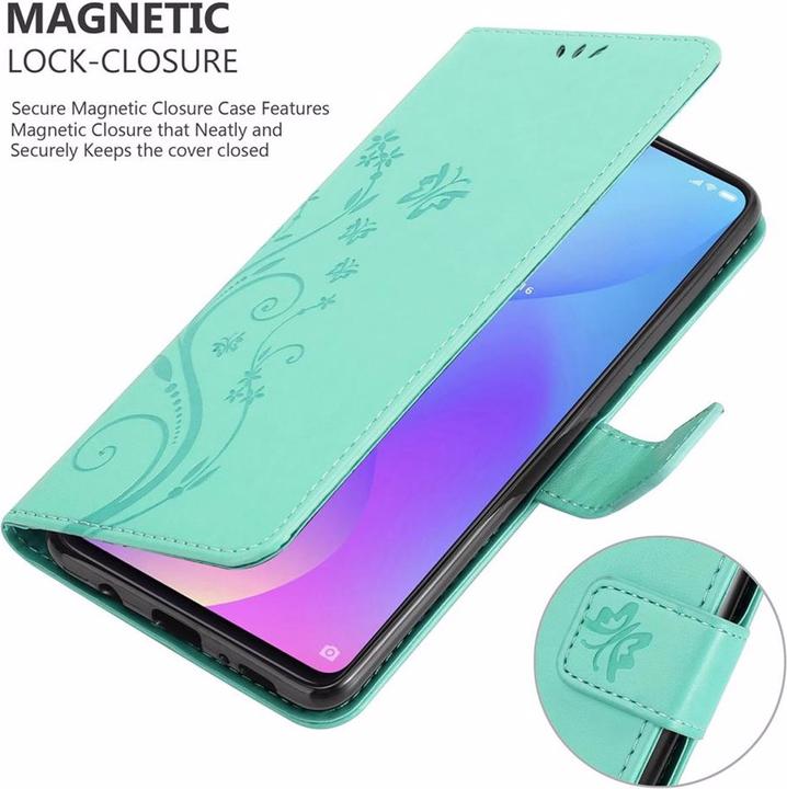 Productafbeelding Cadorabo Bloemen Boekomslag (Xiaomi Redmi K20)
