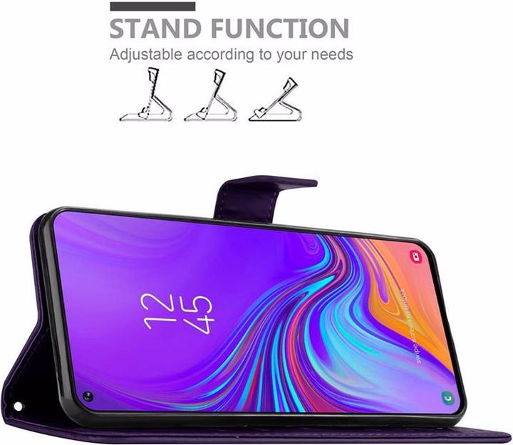 Productafbeelding Cadorabo Bloemen Boekomslag (Samsung Galaxy A8)