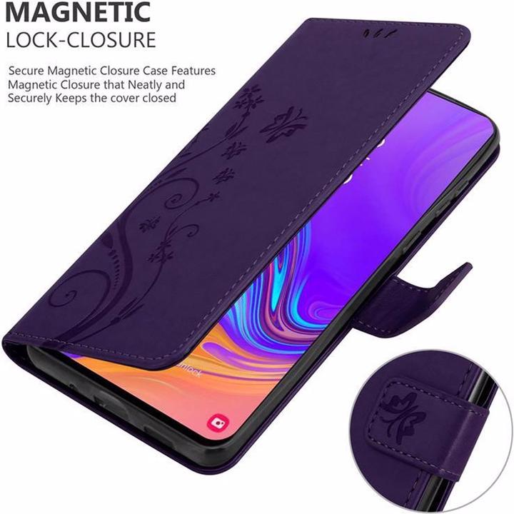 Productafbeelding Cadorabo Bloemen Boekomslag (Samsung Galaxy A8)