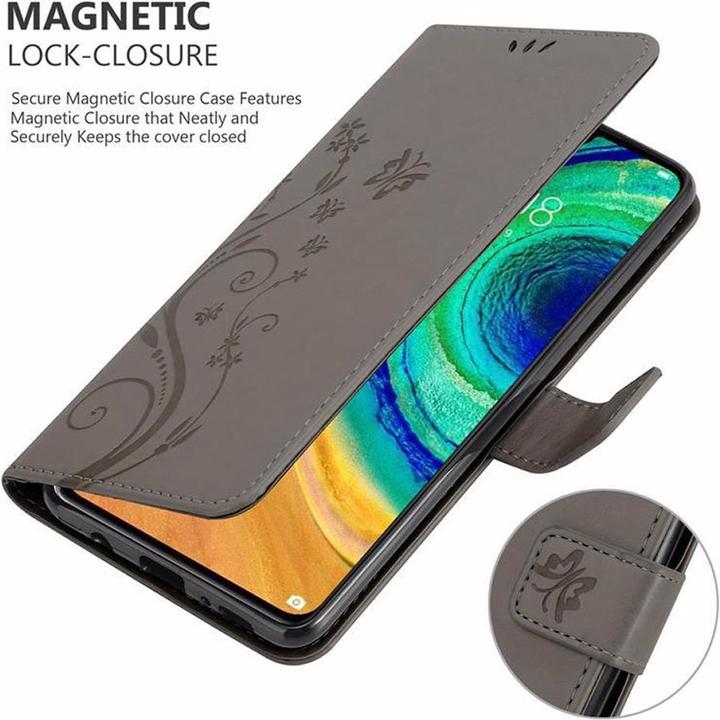 Productafbeelding Cadorabo Bloemen Boekomslag (Huawei Mate 30)