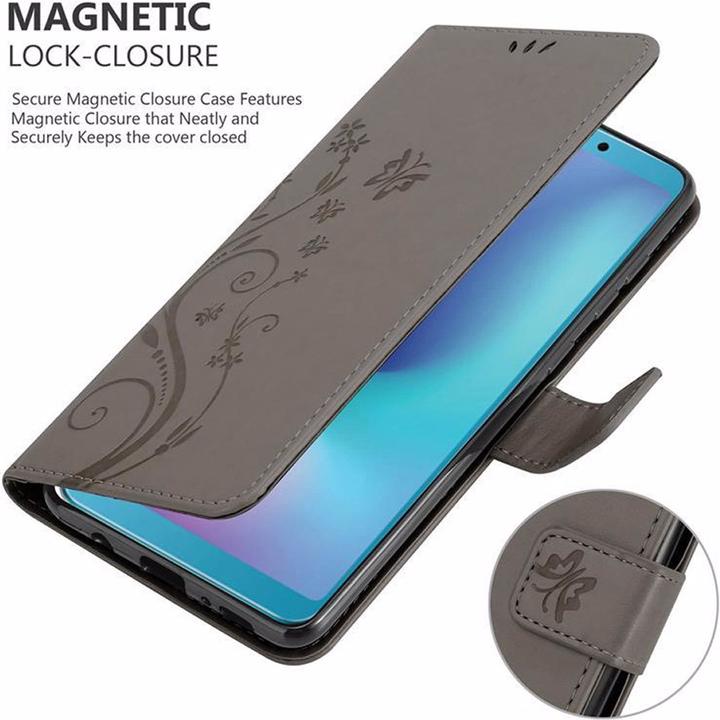 Productafbeelding Cadorabo Bloemen Boekomslag (Samsung Galaxy A6)